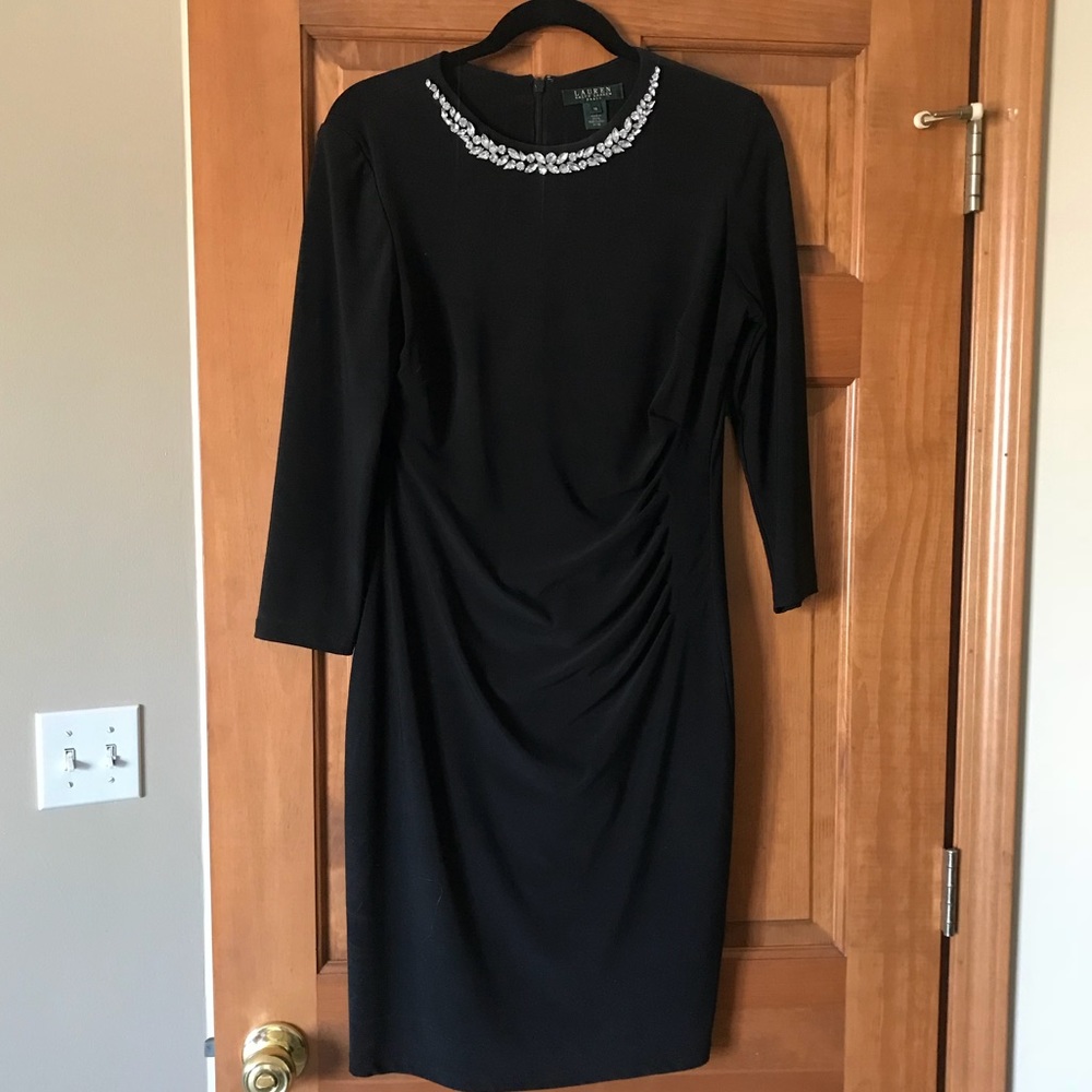 Black Lauren Ralph Lauren dress size 10